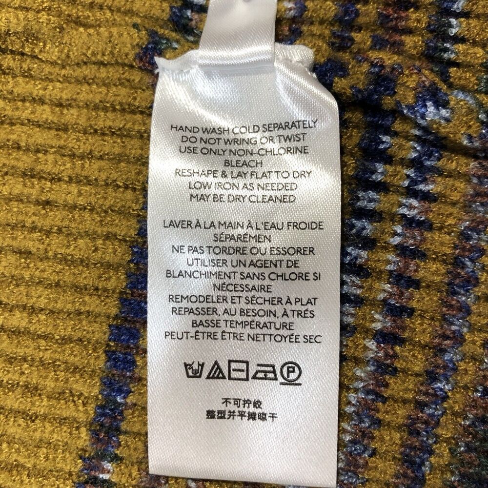 Anthropologie Space Dyed Longline Cardigan Size XS / S Open Knitted Viscose - Picture 7 of 8
